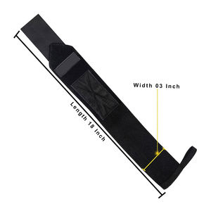 2025 Servicio OEM personalizado Último estilo Muñequeras para levantamiento de pesas Mejor Ajuste del fabricante Muñequeras para levantamiento de pesas transpirables - Product Image 3