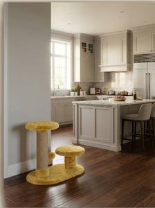 Griffoir pour chat Amistar de haute qualité, deux niveaux, toutes tailles - Product Image 4