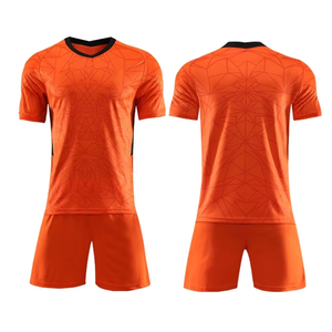 Conjunto de Camiseta de Fútbol de Francia para Hombre, Uniformes de Fútbol de Poliéster Sólido con Impresión de Nombre Automatizada, Servicio OEM - Product Image 1