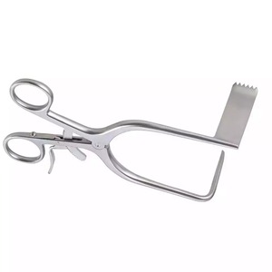 Ducker-retractor de doble hoja abierta, de enclavamiento, 60mm x 21mm, retractores quirúrgicos de acero inoxidable, logotipo personalizado y tamaños - Product Image 5