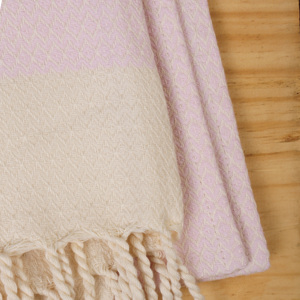 Fabricant Serviette de plage de bain estimée à prix d'usine 100% coton recyclé technique de tissage moyen pour usage domestique - Product Image 4