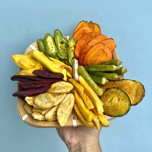 Délicieuses chips de fruits secs naturels mélangés exportation en vrac de fruits végétaliens secs croquants à faible coût - Product Image 1