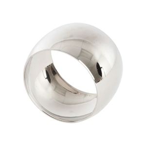 Professional design <b>silver</b> brass round <b>napkin</b> ring wholesale kitchen restaurant home wedding decor hotel office tableware - Product Image 1