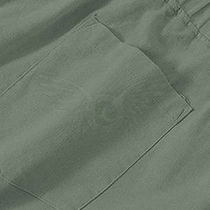 กางเกงขาสั้นผู้ชายผ้าฝ้ายดีไซน์ใหม่ - Product Image 6