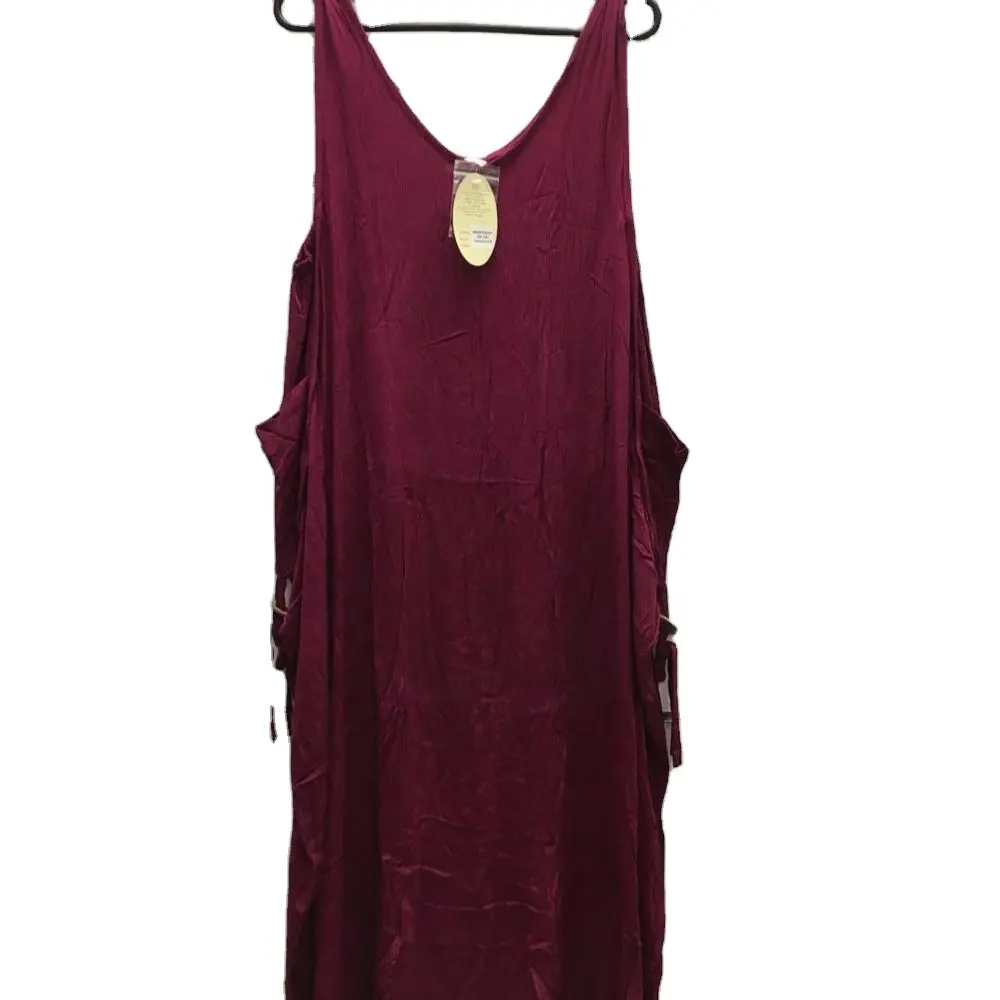 レディースビーチサマードレスUK8-24IKATファッションレディースカジュアルドレスノースリーブポケットドレスさまざまな色