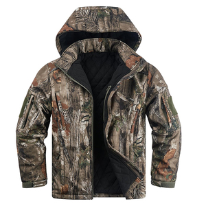 Custom Hunting <b>Jacket</b> <b>Waterproof</b> Windproof <b>Camo</b> Outdoor Hunting Coat for Men - Product Image 3
