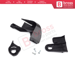 BHL61 support de phare support de réparation ensemble d'onglets côté gauche pour Fiorino MK3 225 Nemo Bipper 2007-2020 6212F4 Bross Auto Parts - Product Image 4