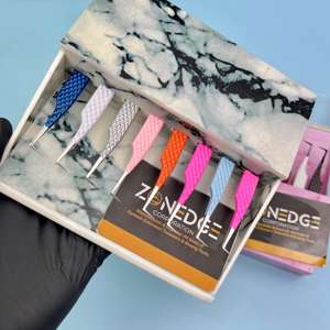 Pinzas de extensión de pestañas Nuevas pinzas probadas a mano sostenibles de 90 grados Embalaje con logotipo Todos los colores disponibles - Product Image 3