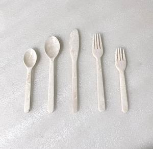 Ensemble de couverts en résine classique de designer, 5 pièces, nouvelle arrivée, accessoires de cuisine, couverts, vaisselle, couverts de table - Product Image 6