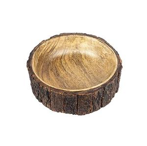 Cuenco de madera personalizado de diseño Premium, cuenco de madera duradero hecho a mano para servir, precio de fábrica, cuenco PARA CENA DE fiesta de boda, gran calidad - Product Image 2