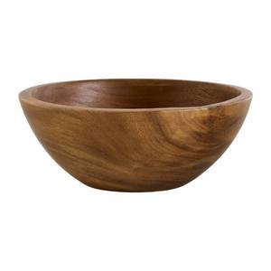 Tazón de Madera de Acacia Pulida de la Mejor Calidad, Ecológico, Estilo Americano, para Ensaladas, Frutas y Sopas, Plato para Servir Frutas y Ensaladas de Madera de Mango, Precio Económico - Product Image 2