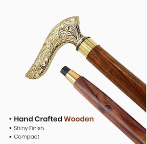 Chất Lượng Tốt Gỗ Cao Cấp Đi Bộ Mía Dính Người Đàn Ông Và Phụ Nữ Gỗ Xử Lý Thanh Thiết Kế Dính Với Sản Phẩm Bán Giá Rẻ Giá - Product Image 3