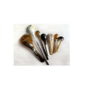 Cuchara de cuerno de Búfalo, pulido de espejo hecho a mano, cuchara de servicio clásica de mango largo para utensilios de cocina de Hotel y restaurante - Product Image 5