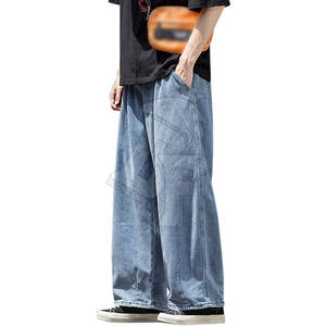 Top Trendy Stylish Men <b>Baggy</b> <b>Jeans</b> Modern Comfort And High Quality <b>Jeans</b> For Fashion Statement Anywhere Anytime - Product Image 3
