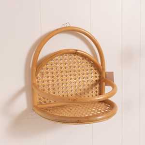 New Style Rattan Daisy Kids <b>Bookcase</b> Toddler Bookshelf Handmade Cute Small <b>Wall</b> Hanging Book Shelf for Baby Room Decor - Product Image 6