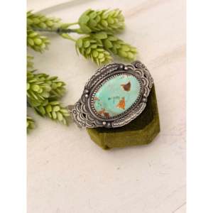 Randy Boyd Royston Fashion <b>Cuff</b> <b>Bracelet</b> with Turquoise & Sterling <b>Silver</b> Elegant Accessory - Product Image 4