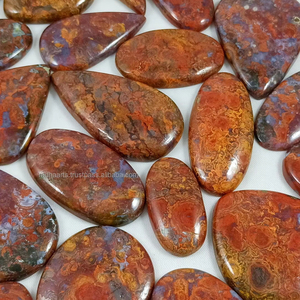 Radha Arts Agate Rouge Hongroise Naturelle Cabochon Faite à la Main pour la Fabrication de Bijoux Formes Assorties Lot en Gros - Product Image 3