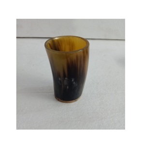 Vaso tallado de cuerno ecológico personalizable de 200ml, vasos de plástico de alta calidad para el hogar, Hotel, taza de café decorativa, logotipo - Product Image 4