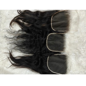 Perruque de fermeture HD avec délié pré-plumé et raie naturelle fabriquée à partir de cheveux humains pour un look indétectable sans couture et facile à coiffer - Product Image 1