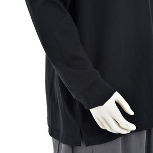 Camiseta informal de algodón para hombre al por mayor, Camiseta extragrande de manga corta con cuello redondo y patrón sólido, camiseta con logotipo personalizado para hombre - Product Image 6