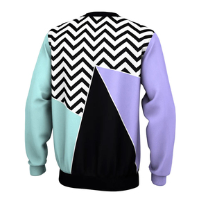 Sweat-shirt homme par sublimation Service OEM meilleure vente sweat-shirt manches longues en coton mélangé à un prix raisonnable Sublimation - Product Image 6