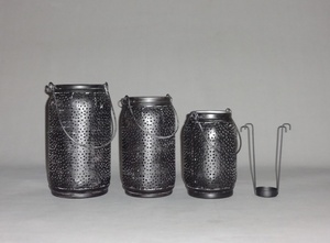 Antiguo hierro latón hecho a mano Mesa vela Pilar soporte elegante boda Pascua linterna decorativa para Navidad Matki - Product Image 5