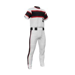 Torneos profesionales College Jersey Pant Nombre del equipo personalizado y número Impreso Uniforme de béisbol de secado rápido Conjuntos Precio - Product Image 5