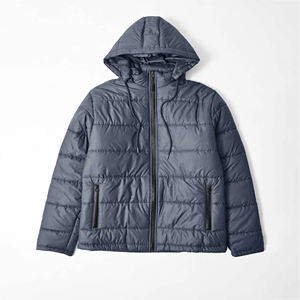 Gran oferta de chaqueta acolchada de invierno para hombre 2025, abrigo aislado de calidad superior con cierre de cremallera y cuello levantado para el calor - Product Image 4