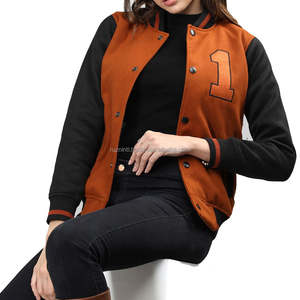 Classic Varsity <b>Jackets</b> for Men and Women Letterman Coat, Casual Campus Style, Lightweight Outerwear - Product Image 1