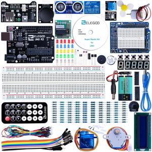 Kit de Robótica ELEGOO UNO R3 Super Starter con Tutorial para Arduino IDE Compatible - Product Image 1