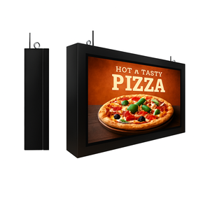 Ngoài trời không thấm nước quảng cáo LCD hiển thị treo tường kỹ thuật số biển với Android <span class=keywords><strong>Media</strong></span> <span class=keywords><strong>Player</strong></span> - Product Image 1