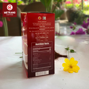 Mellow Taste 3-en-1 Bâton de café instantané Sucre Chocolat Aromatisé 18 Bâtons/Boîte 0.288 kg Boisson à la crème caféinée du Vietnam - Product Image 6