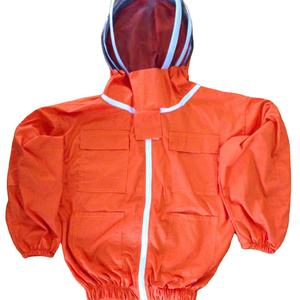 Traje de Apicultura de Alta Calidad, Traje Completo de Algodón Color Naranja, Ligero y Duradero, Ideal para Apicultores - Product Image 6