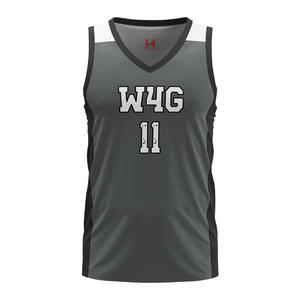 Maillot de basket-ball pour homme adulte sur mesure, respirant, imprimé par sublimation, logo uni, uniforme d'entraînement de basket-ball - Product Image 5