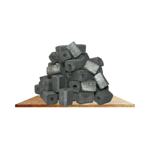 Briquetas de carbón de aserrín cuadrado negro de combustión rápida 005 High Calory 7300J Low Ash 5% Hookahs económicos de madera dura para varios - Product Image 2