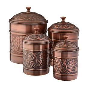 กระป๋องโลหะอเนกประสงค์สำหรับเก็บของแห้งจำนวนมาก เช่น ของชำ ขนม อาหารแห้ง เครื่องเทศ และวัตถุดิบสำหรับทำขนม - Product Image 2