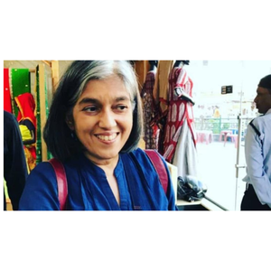 Black Lehariya Cotton Modest <b>Set</b> Kurta Sharara (<b>Set</b> of 2) - Product Image 2