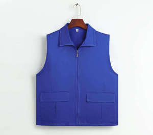 Chaqueta DE SEGURIDAD reflectante de tejido de punto de poliéster 100% de alta visibilidad al por mayor para trabajadores de la construcción seguridad vial - Product Image 4