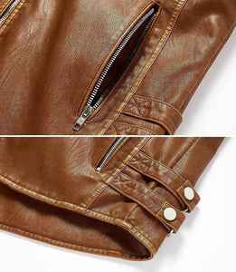 Veste de moto en cuir pour homme Vêtements de course pour moto et course automobile - Product Image 6