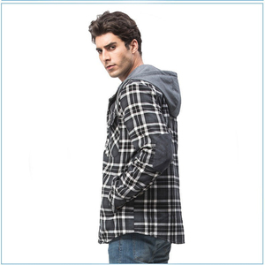 <b>Men's</b> Polar Fleece <b>Flannel</b> Hood with Shirt <b>Jacket</b> Fitted Plaid Heavy Weight Lined <b>Flannel</b> Shirt <b>Jacket</b> for <b>Man</b>, <b>Man</b> <b>Jacket</b> 2025 - Product Image 5