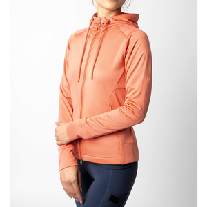 Femmes élégant hiver sweat veste à manches longues fermeture éclair à capuche doux polaire tricoté chaud athlétique entraînement vêtements de sport confortable - Product Image 6
