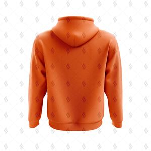 Sudadera con Capucha Extra Grande para Hombre, 100% Algodón, 350 g/m², Tejido de Punto, Color Liso Teñido, Largo Regular, Ropa Casual de Invierno - Product Image 3