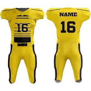 Conjuntos de Camisetas de Fútbol Americano Personalizadas de Manga Corta con Logotipo Personalizado, Ropa Deportiva Cómoda para Adultos, Transpirable y que Absorbe la Humedad - Product Image 4