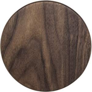Top Selling Wooden With Metal Holder Custom Shape and Size Laser <b>Cutting</b> Acacia Walnut Blank Wood Coaster at Star Crafts India - Product Image 4