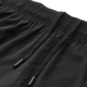 Short de fitness grande taille pour hommes, coupe ample, en coton, avec cordon de serrage, élastique, décontracté, style plage, pour la salle de sport, personnalisé, vente en gros - Product Image 4