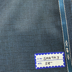 Tela de poliéster pesado Sartaj para niños y niñas, prendas de vestir, tejido liso teñido resistente al agua para camisas, bodas - Product Image 1