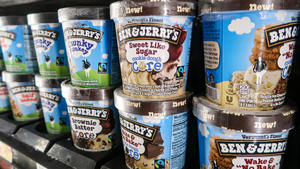 Ben & Jerry's pint brookies & Cream ไอศกรีม465มล. - Product Image 5