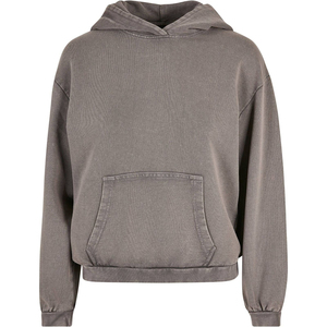 Prix d'usine, impression de logo personnalisée, sweat-shirts à capuche slim fit pour femmes, lavage à l'acide, design personnalisé sur le devant, saison hivernale, 100% coton - Product Image 2