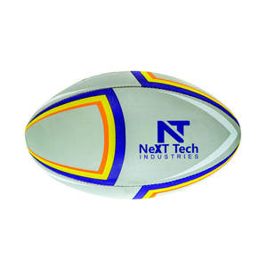 Diseña tu propia nueva pelota de rugby 2024 Pelota de rugby de calidad superior Diseño de servicio OEM Pelota de rugby - Product Image 5
