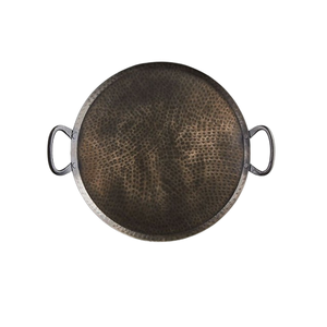 Plateau de service en métal moderne pour la maison, les hôtels et les restaurants Plateau décoratif pour mariage et fête - Product Image 1